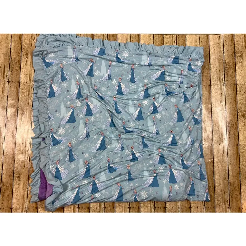 Posh Peanut Disney Frozen Elsa Luxe Patoo Bamboo Blanket 60x60